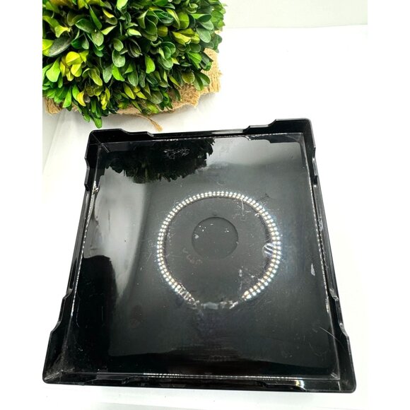 Japanese Lacquerware Decorative Box With Floral Design 7.5" L x 7.5" W x 3" H - Picture 9 of 12